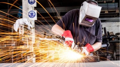 執信環保打磨機除塵器,打磨粉塵集塵器,凈化打磨企業車間煙塵污染！