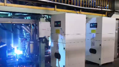 工業用集塵器，執信環保制造車間集塵器,保護車間人員健康！